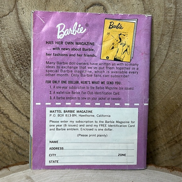 Barbie and Ken Vintage 1960s Mini Teenage Fashion Model Booklet Magazine Catalog - Picture 2 of 6